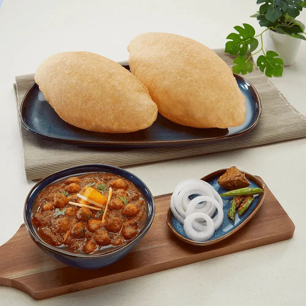Chole Bhature view 2