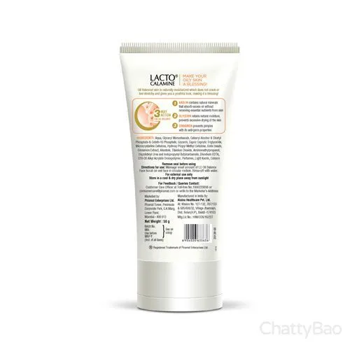 Lacto Calamine Oil Balance Face Scrub 50 g view 2