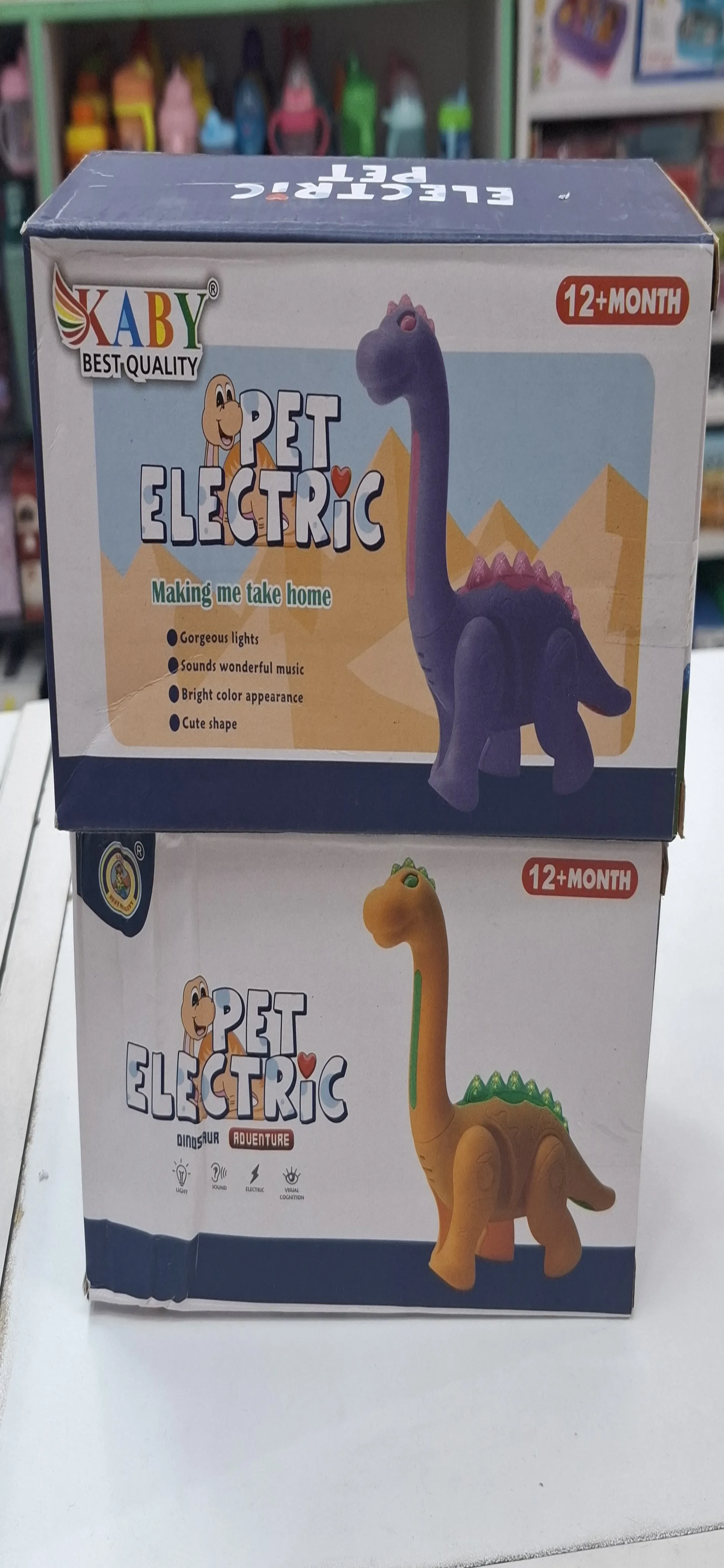 Kaby Pet Electric Dinosaur view 2