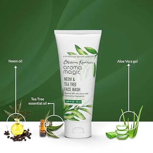 Aroma Magic Neem And Tea Tree Face Wash 100 ml view 2
