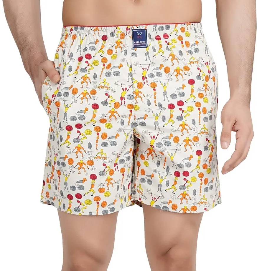 Kristino Shorts Printed Asst Xxl(110-115)) view 4