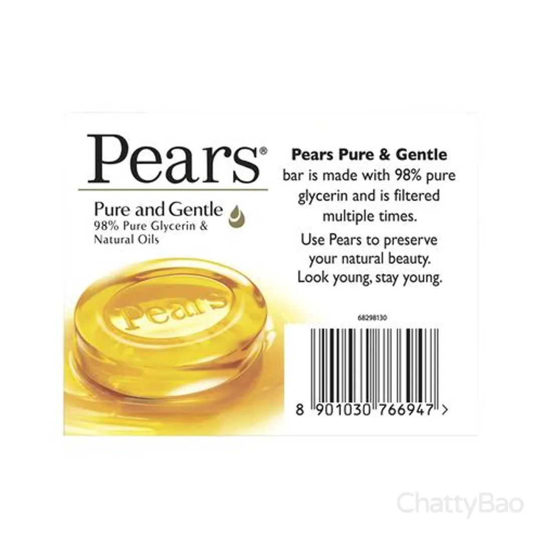 Pears Pure & Gentle Soap Bar 100 g view 2
