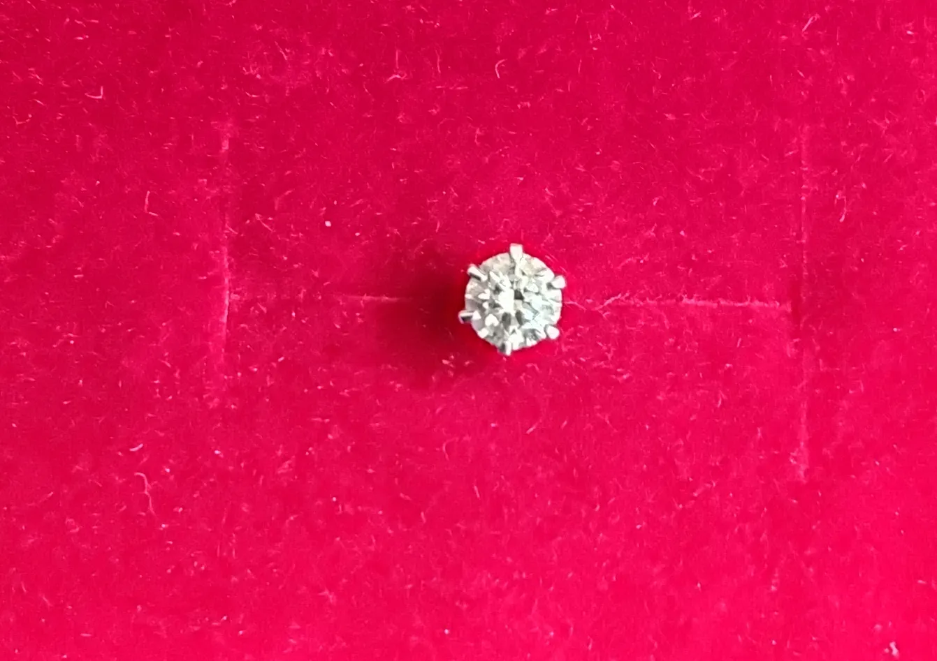 Diamond Nose Pin. view 2
