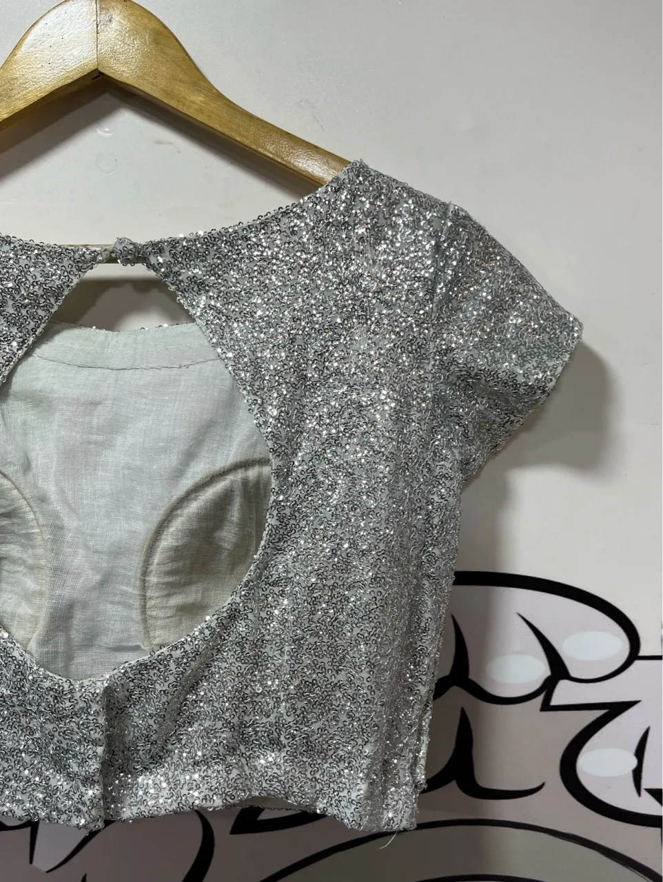 Sequin Party Blouse view 3