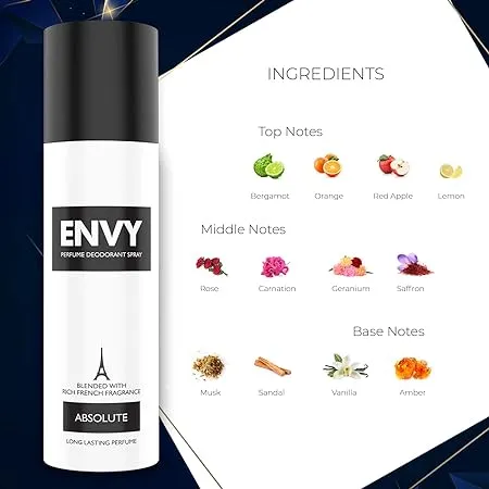 Envy Absolute Deodorant Body Spray 120 ml view 3