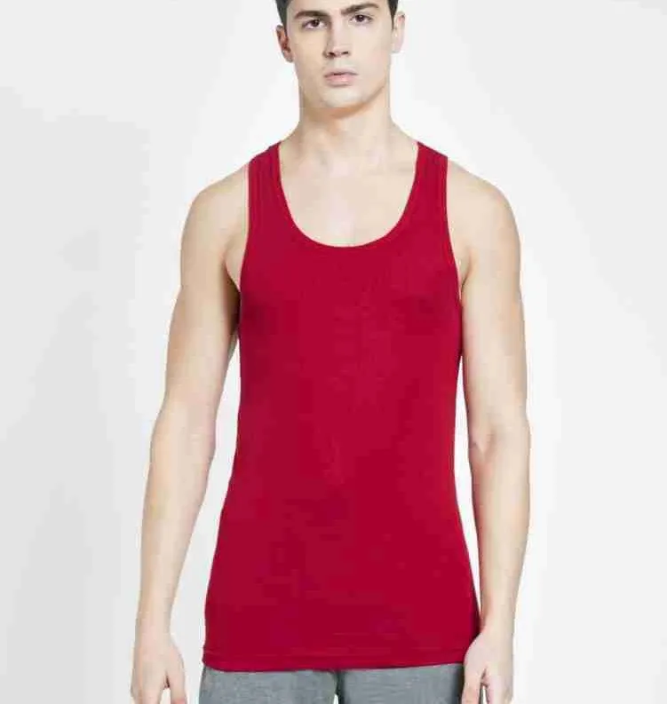 Jockey Vest Red 9922 view 2