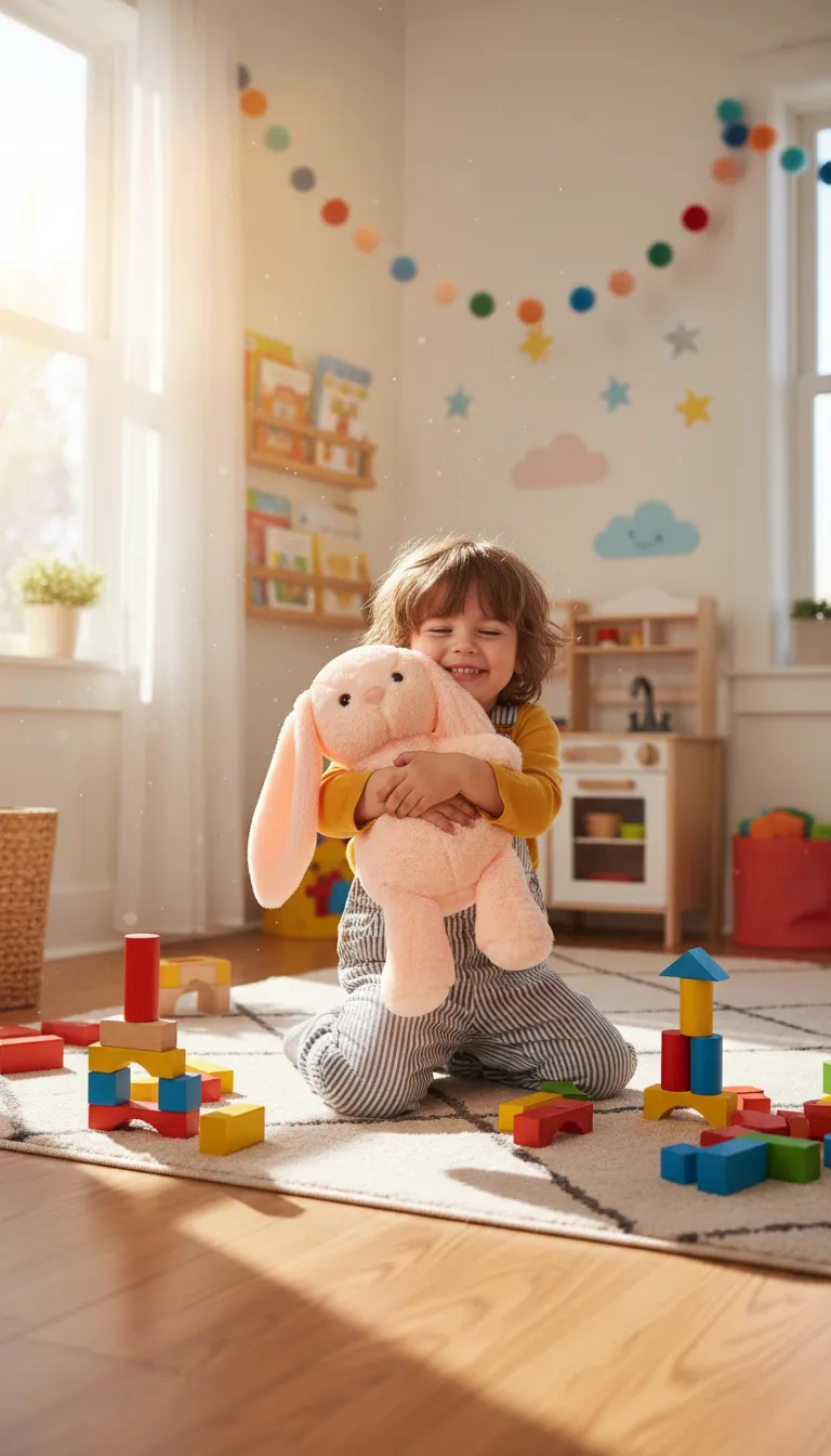 Plush Bunny Toy Mirada view 4
