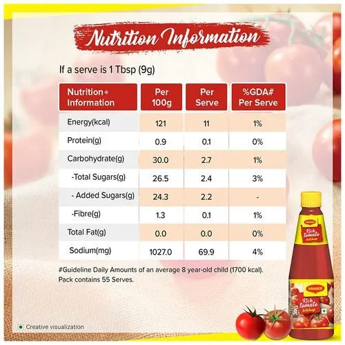 Maggi Rich Tomato Ketchup 500 g view 3