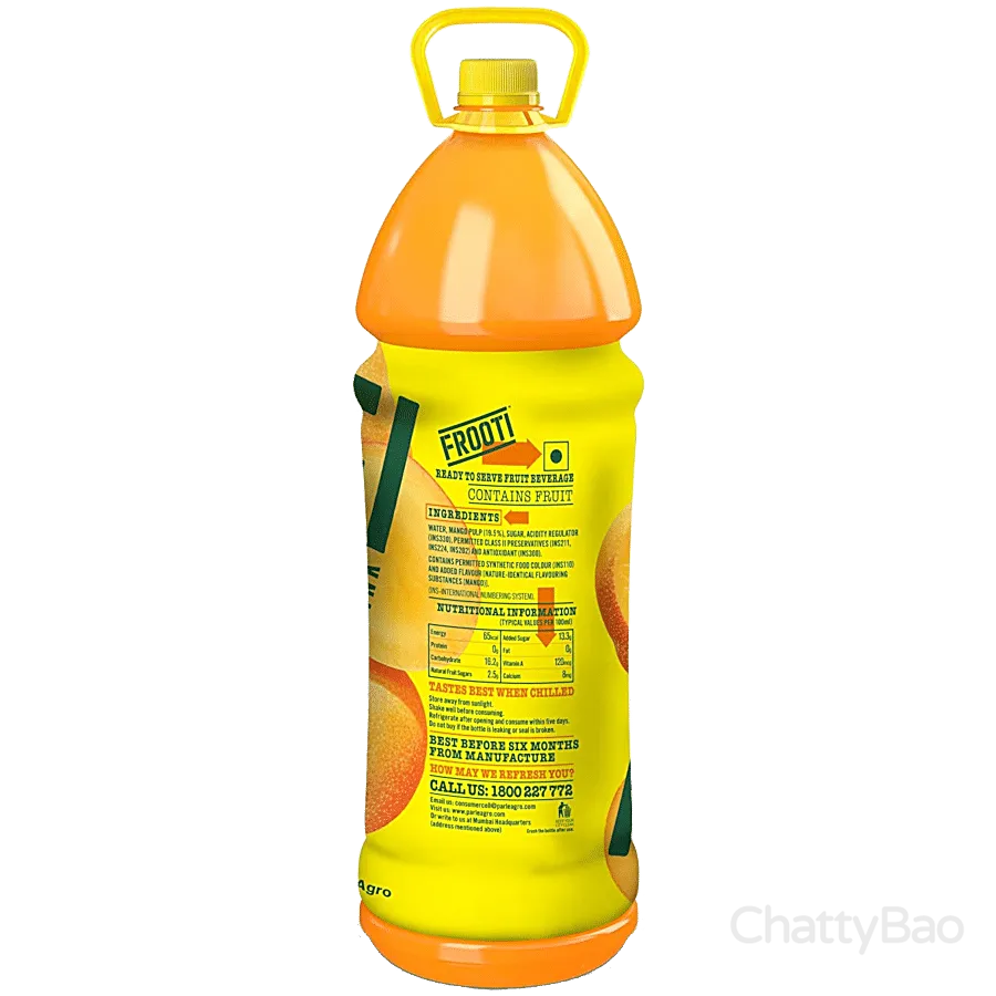 Frooti Mango Drink Bottle 1.8 L view 2