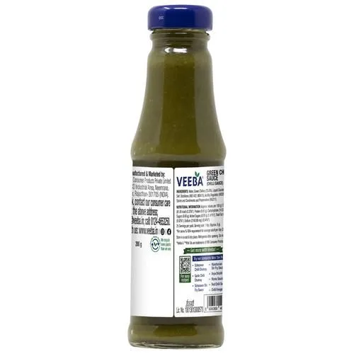 Veeba Wok Tok Green Chilli Sauce 200 g view 2