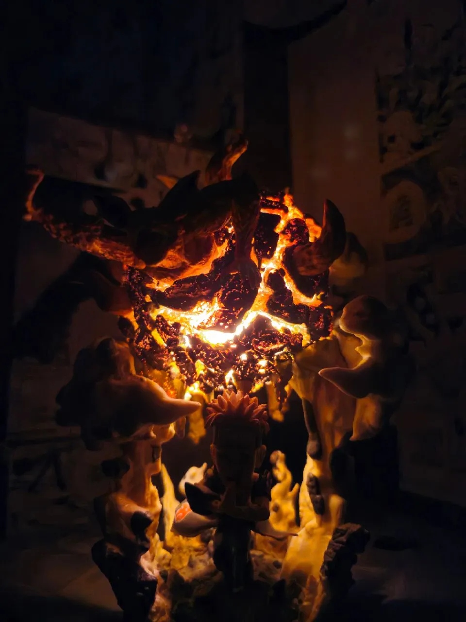 Nagato (Pain) x Kyūbi – Divine Retribution Statue view 2