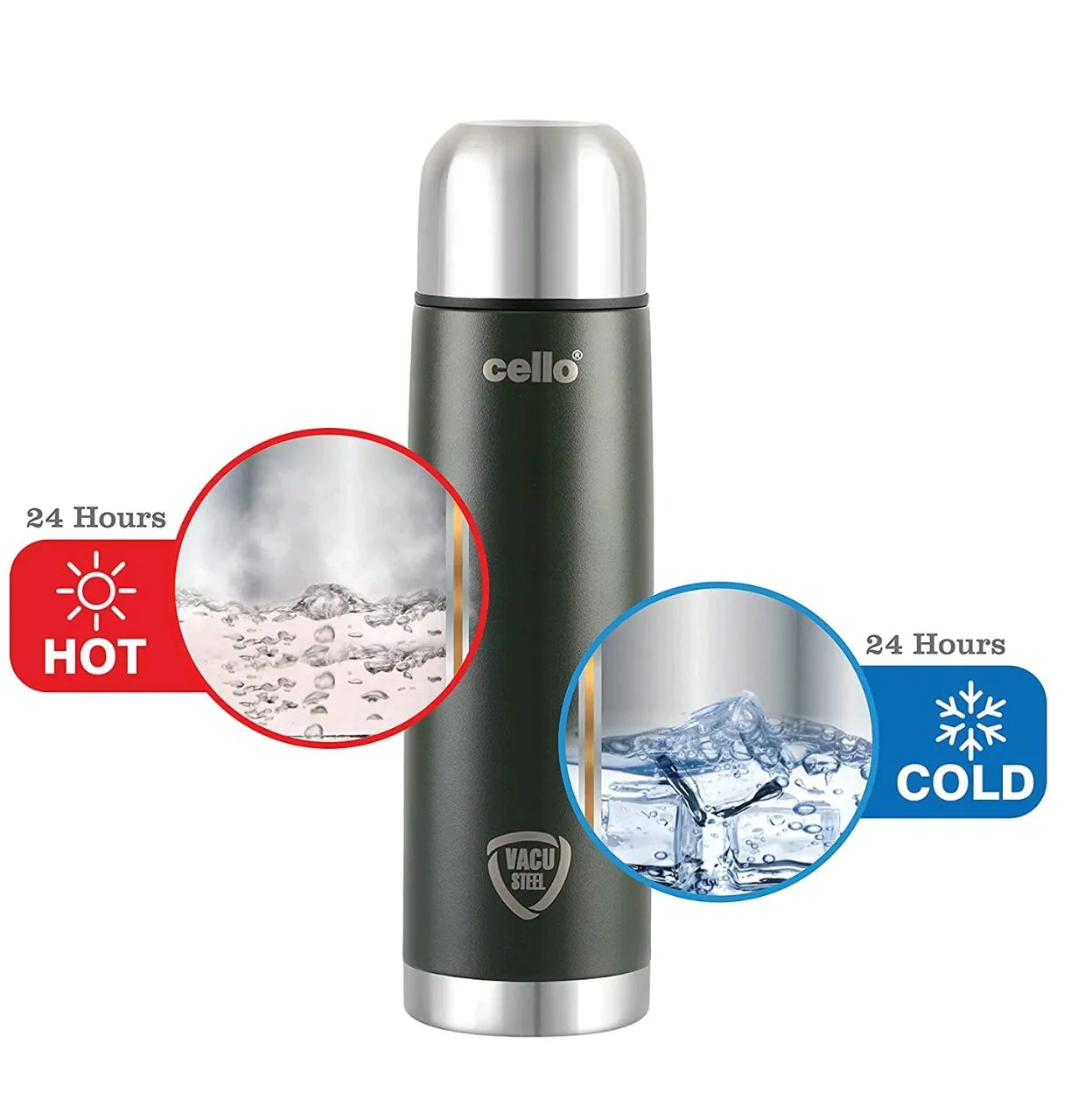 Cello Duro Flip 1000, Military, 1 L, 1 Pcs view 2