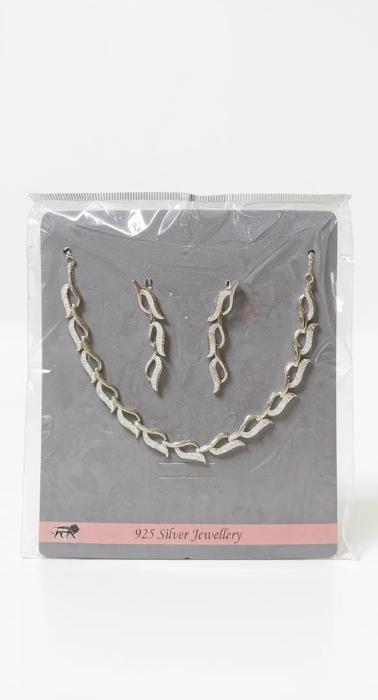 925 Silver Jewellery Set view 2