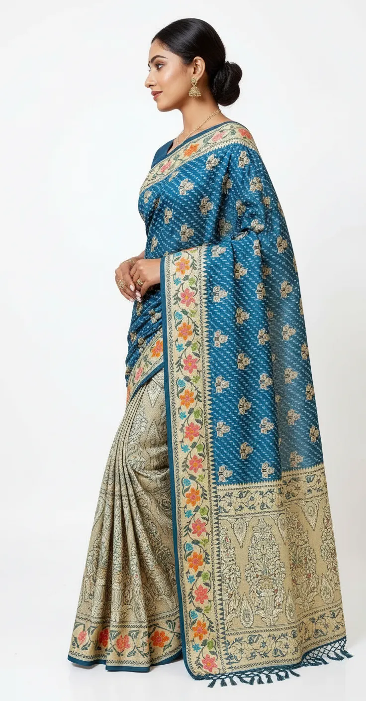 Designer Silk Saree view 2