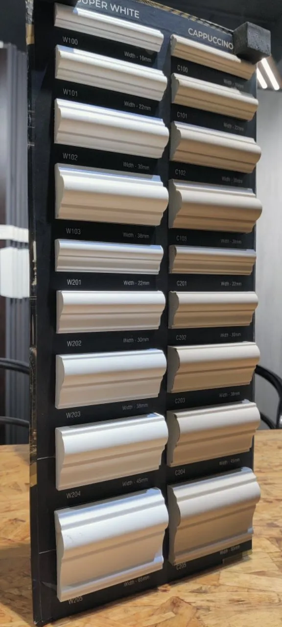 PVC / Charcoal  H | 8 ft x 16 mm x 8 mm Molding view 4