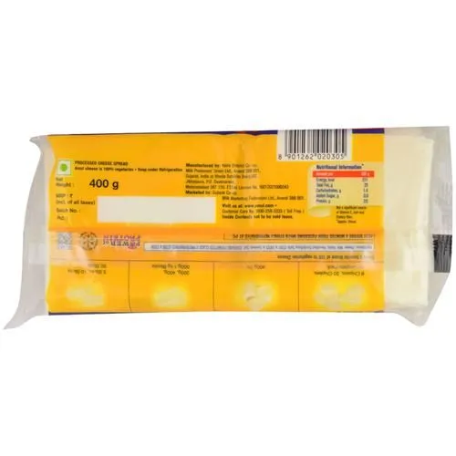 Amul Processed Cheese Slice 400 g view 2