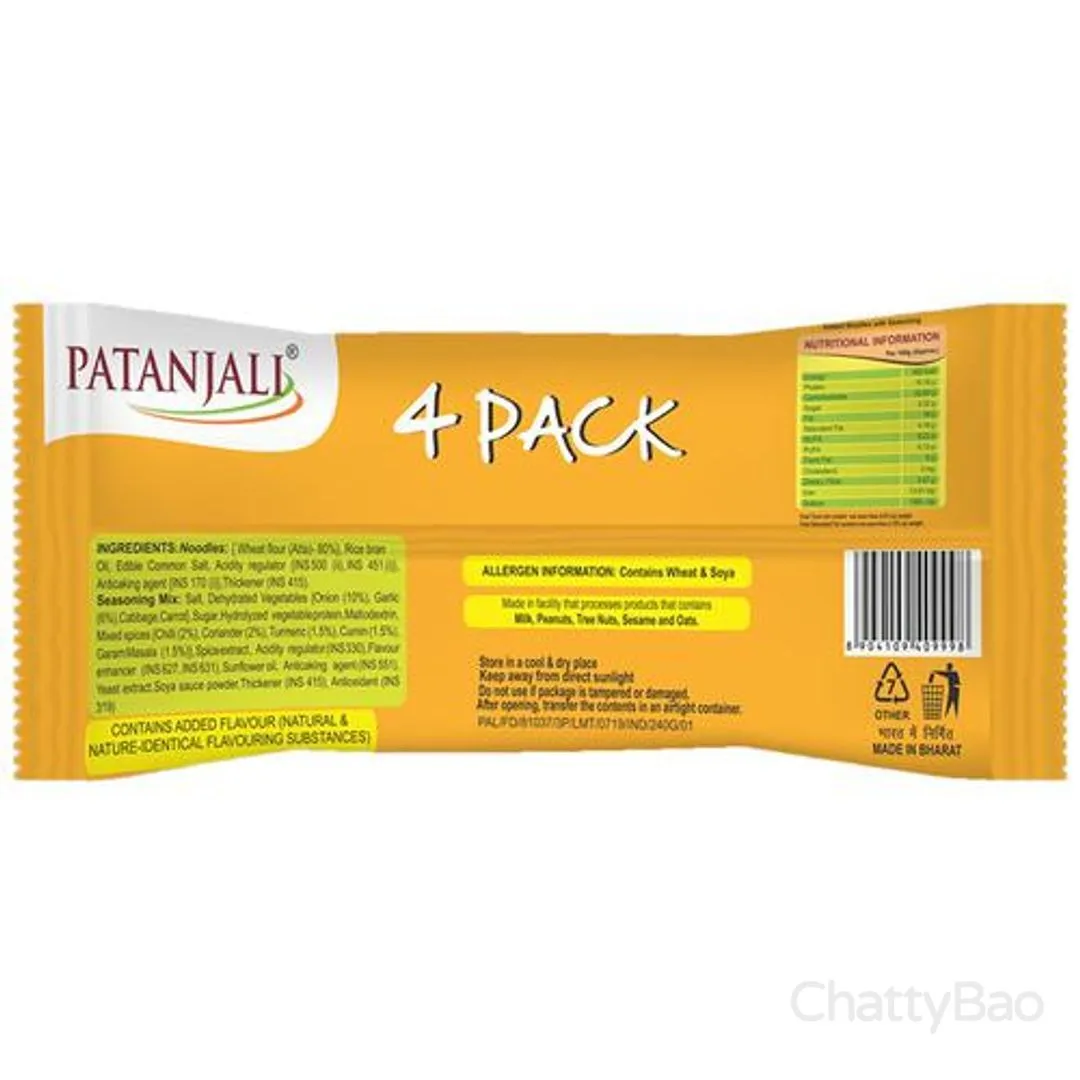 Patanjali Classic Atta Noodles 240 g view 2