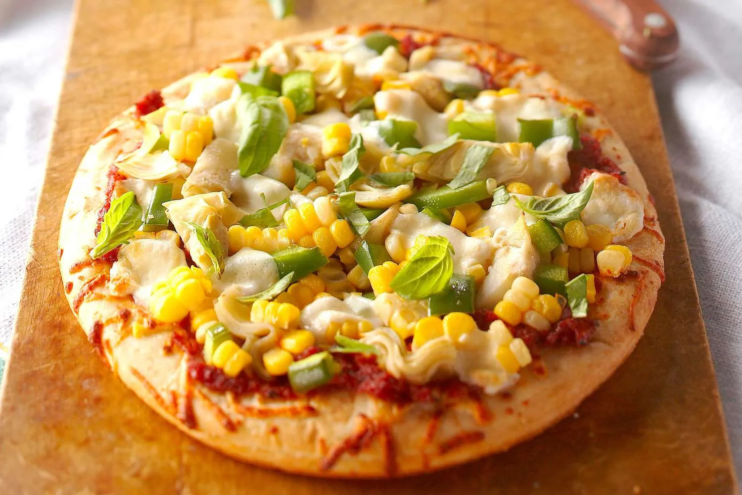Cheese & Corn Pizza view 3