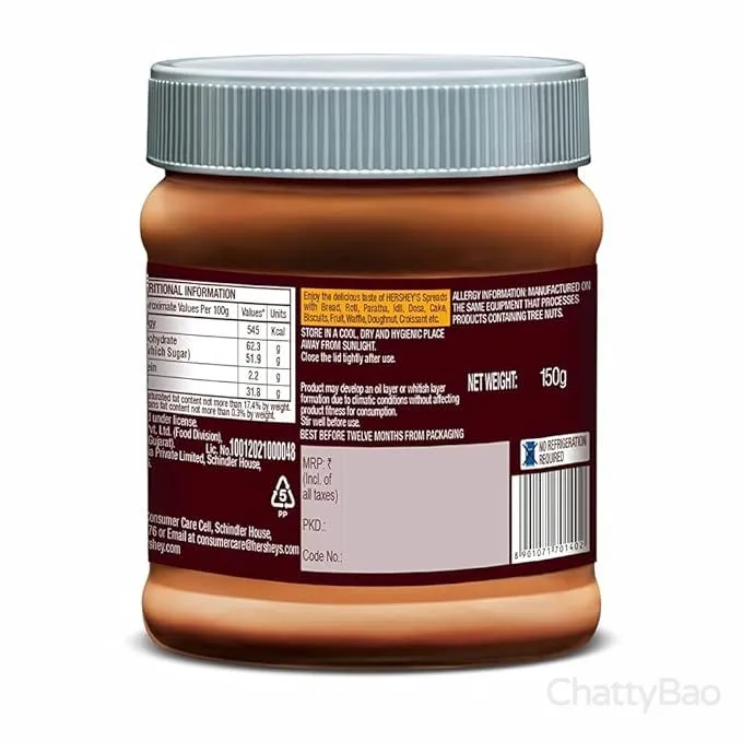 Hersheys Cocoa Spread 150 g view 2
