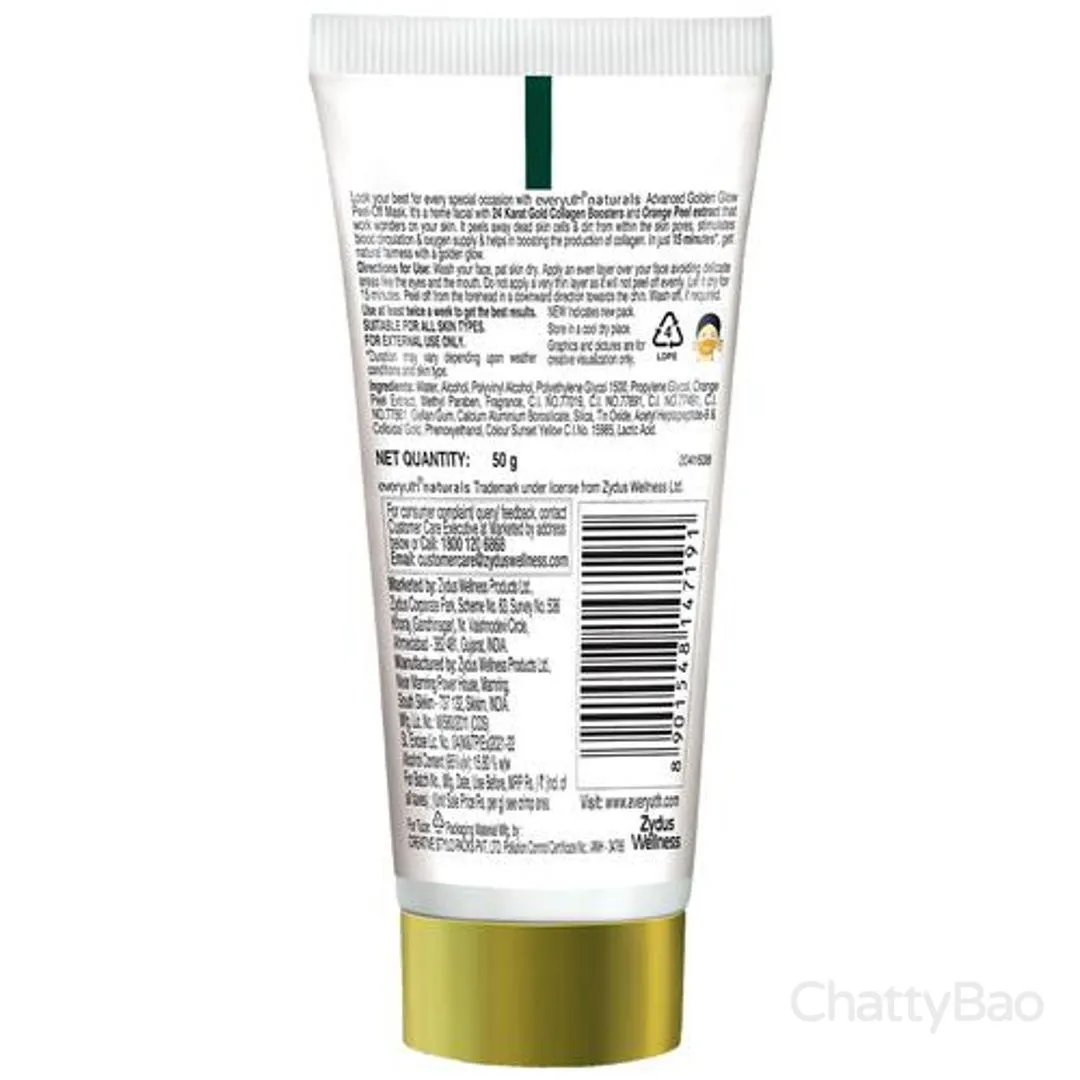 Everyuth Naturals Advanced Golden Glow Peel-off Mask 50 g view 2