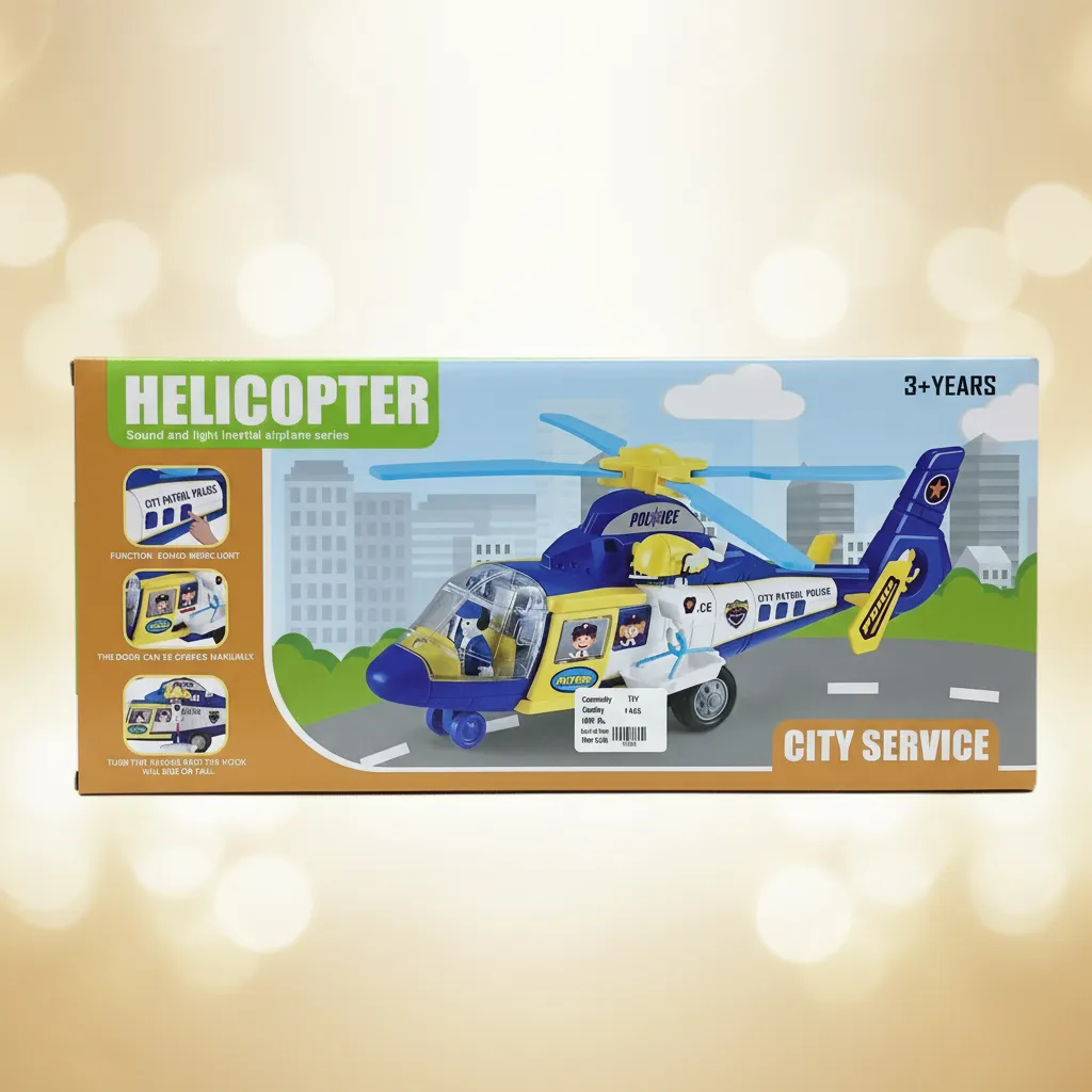 Patrol Police Helicopter Toy view 3