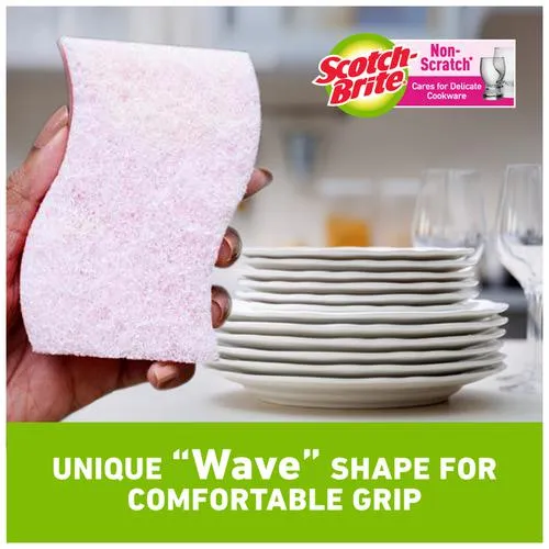 Scotch Brite Non Scratch Sponge 3m 1 Peice view 3