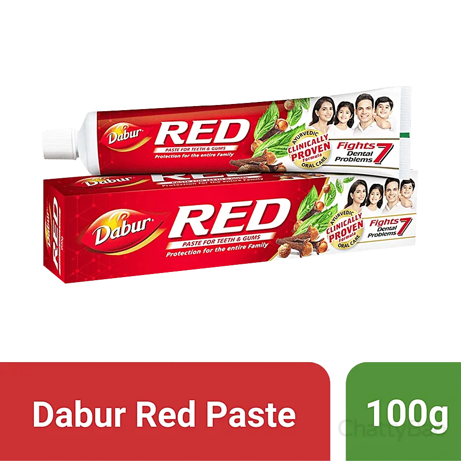 Dabur Red Ayurvedic Toothpaste 200 g view 4