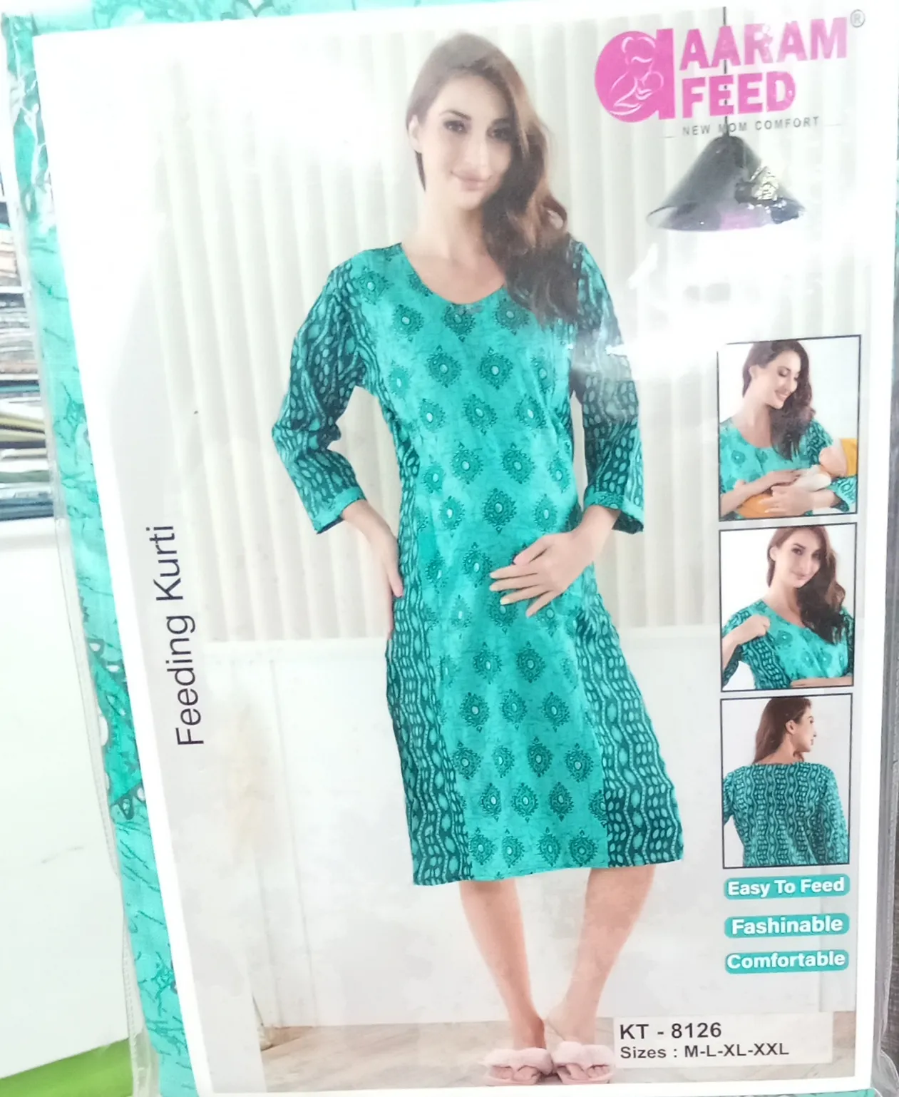 Aakam Feeding Kurti view 3