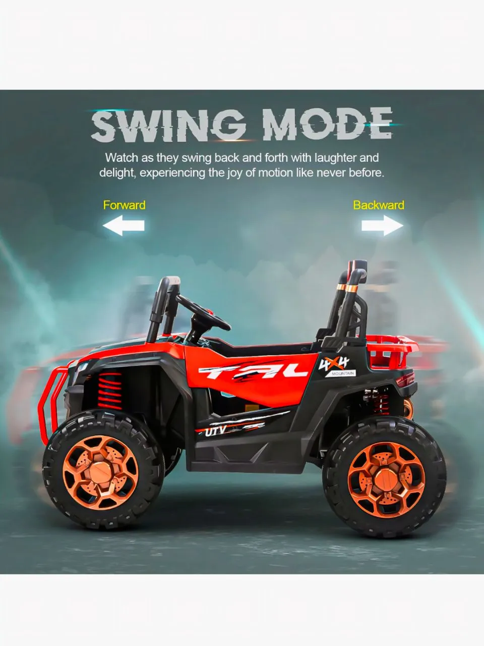 Baybee Rumble Battery Operated Jeep view 6