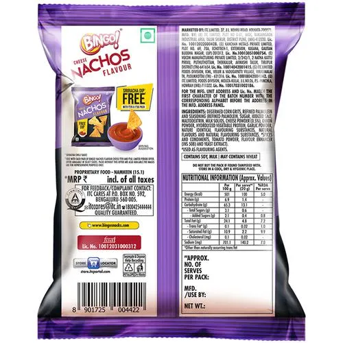 Bingo Nachos - Cheese Flavour 25 g view 2