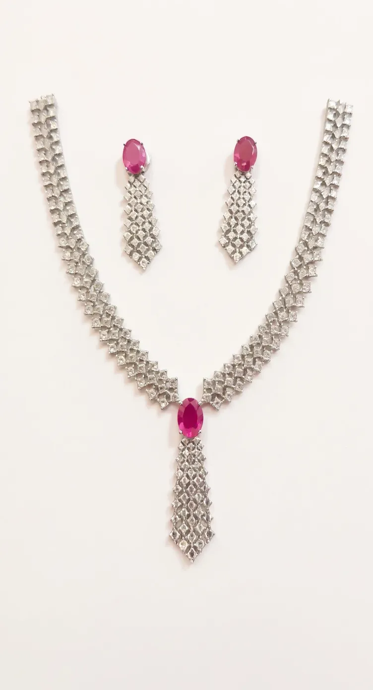 925 Silver Jewelry Set view 2