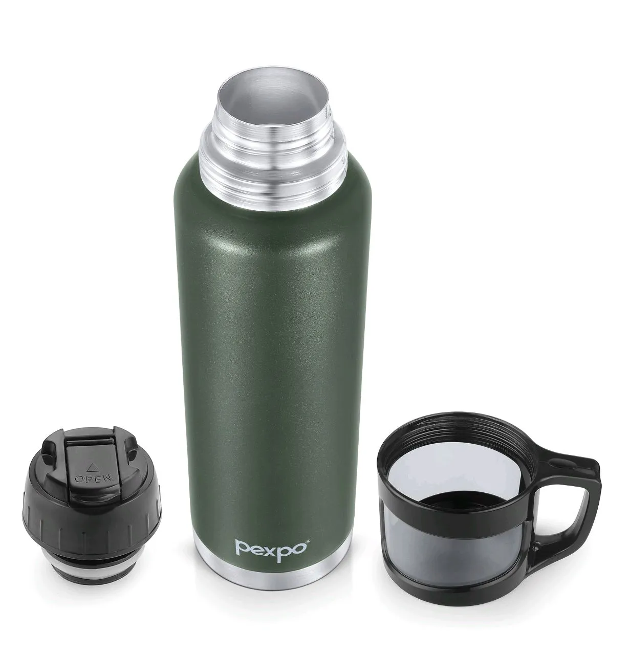 Pexpo Flamingo 1500, Grey, 1.5 L, 1 Pcs view 2