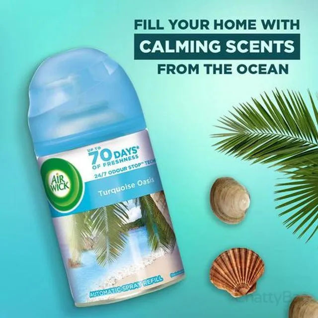 Airwick Air Freshner Refill - Turquoise Oasis 250 ml view 4