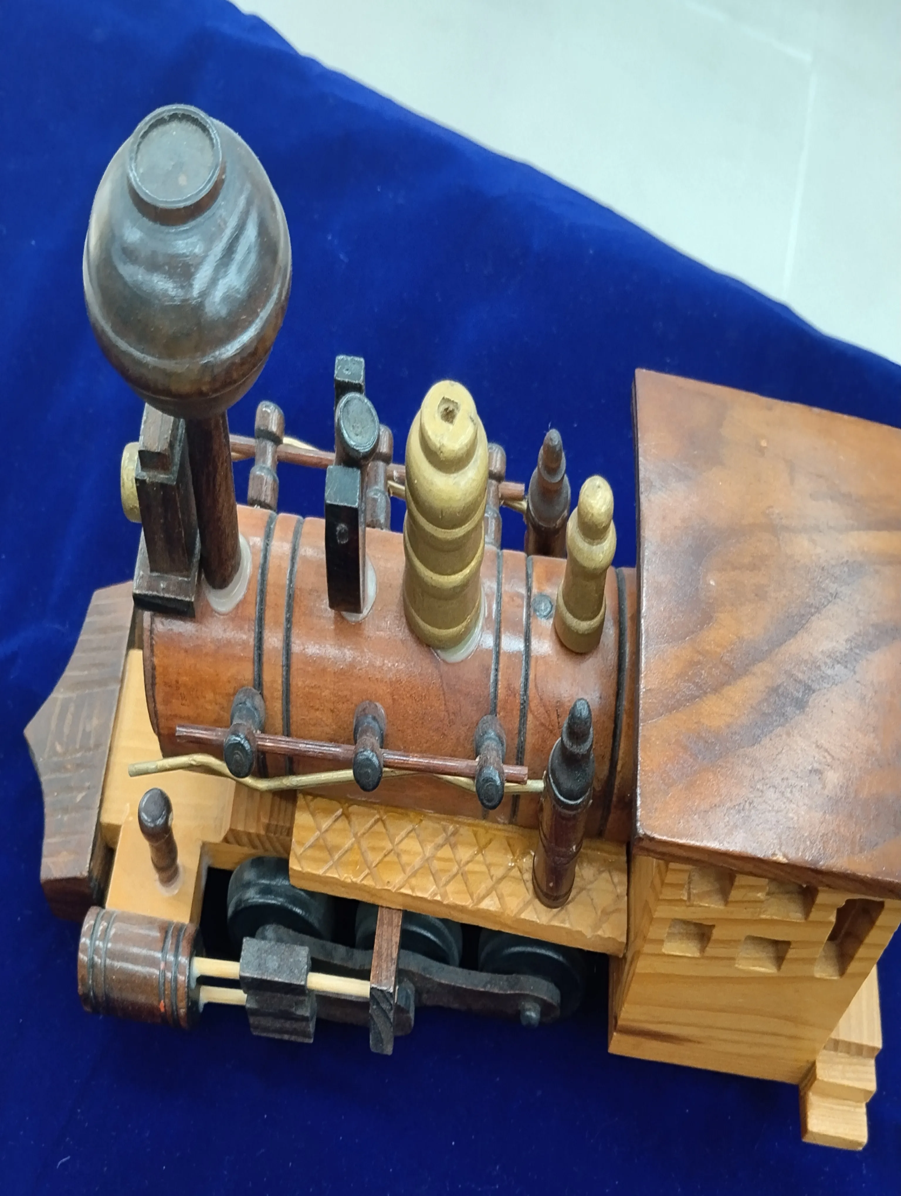 Wooden Toy Train view 2