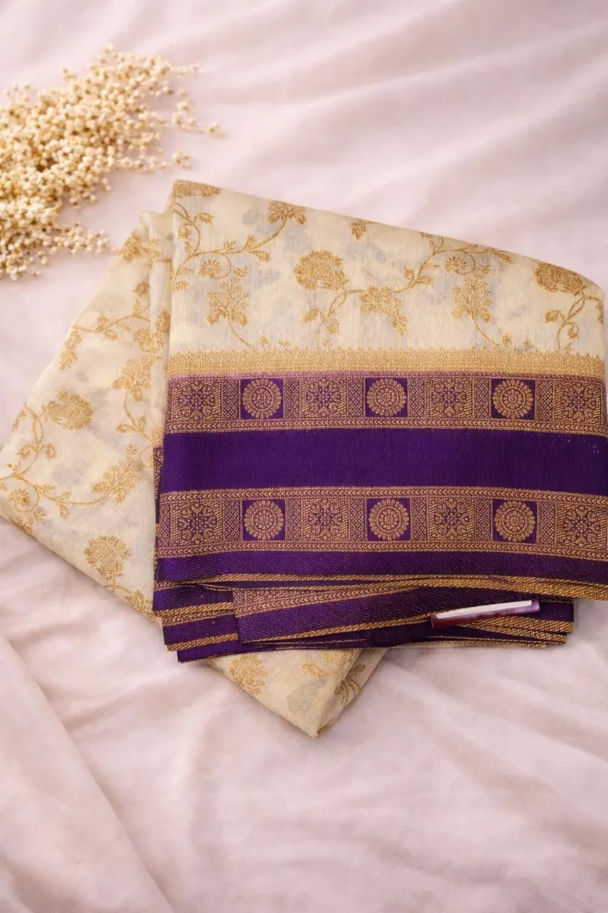 COTTON SILK SAREE view 2