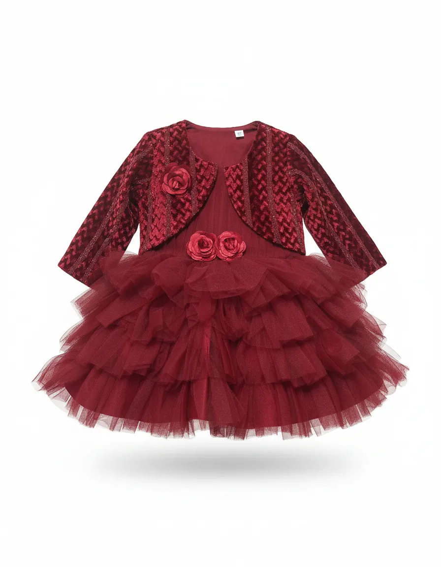 Girls Fancy FrockS view 2