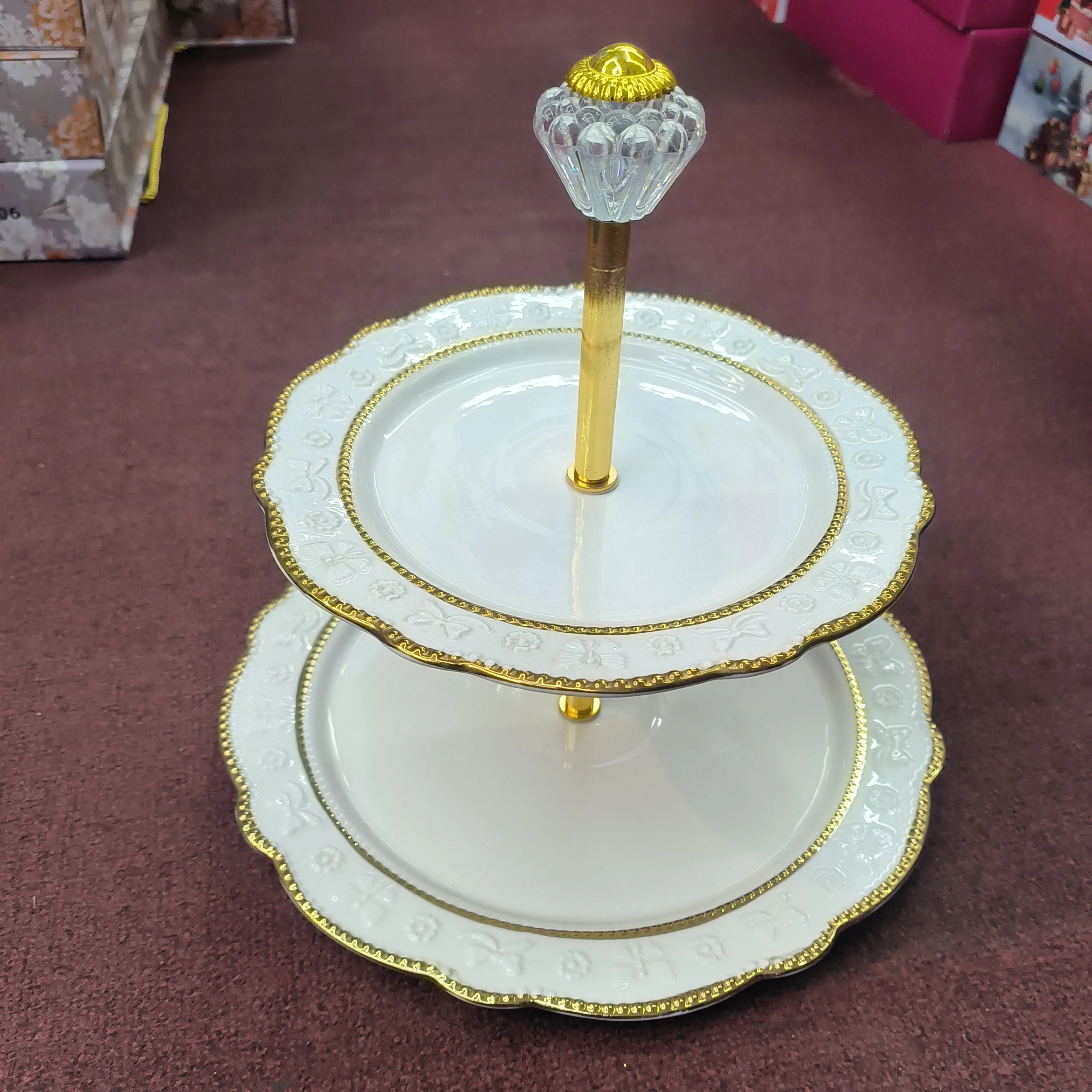 Decorative Tiered Tray view 2