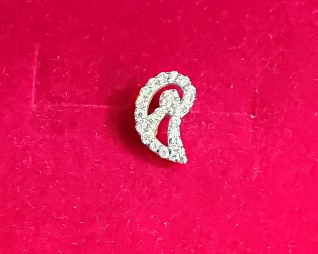 Diamond Nose Pin,., view 2