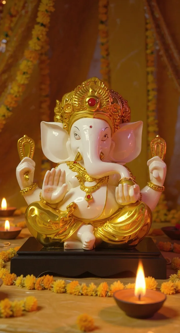 Ganesha Idol view 2