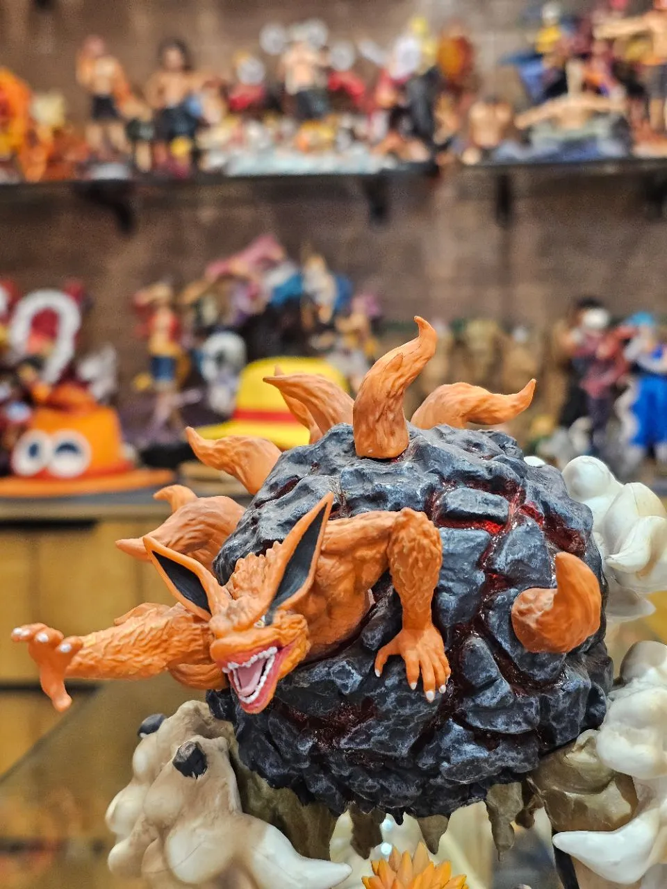Nagato (Pain) x Kyūbi – Divine Retribution Statue view 4