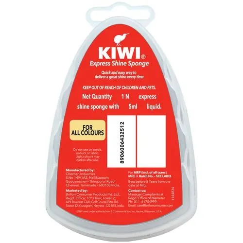 Kiwi Express Shine Sponge For ALL Colours 5 ml view 2