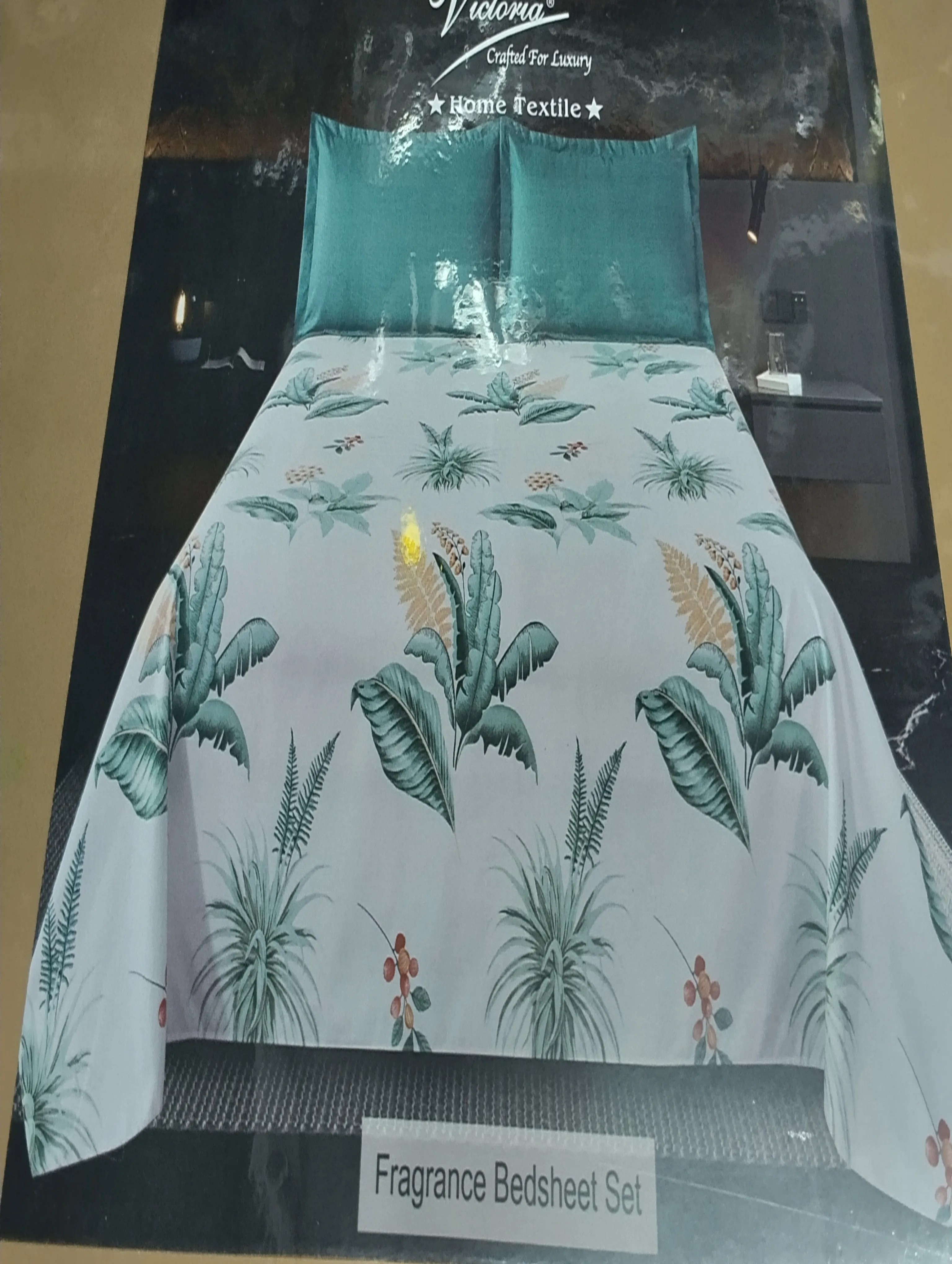 Victorna Fragrance Bedsheet Set view 2