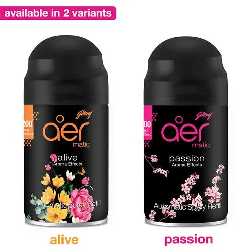 Godrej Aer Matic Refill Automatic Room Fresheners Passion 225ml view 3