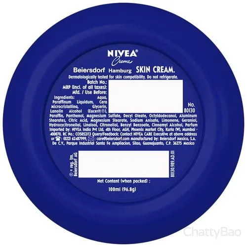NIVEA Creme Multi-Purpose Moisturiser 100 ml view 2