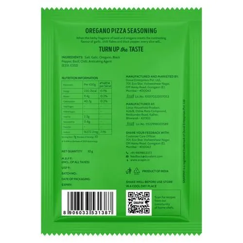 Snapin Oregano Pizza Seasoning 10 g view 2