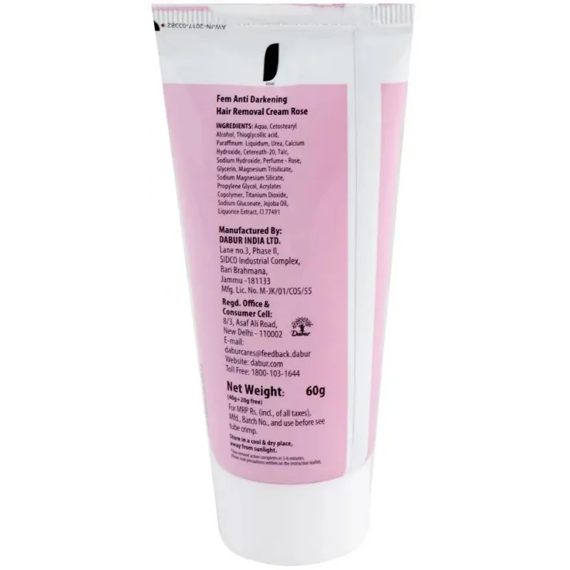 Fem Rose Hair Removal Cream 60 g view 2