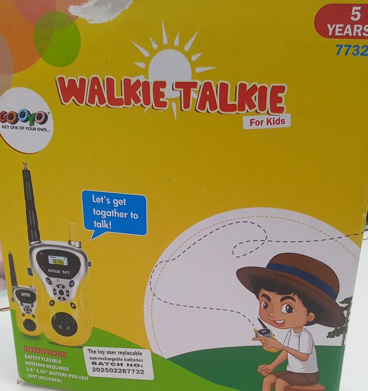 GooYo Walkie Talkie view 2