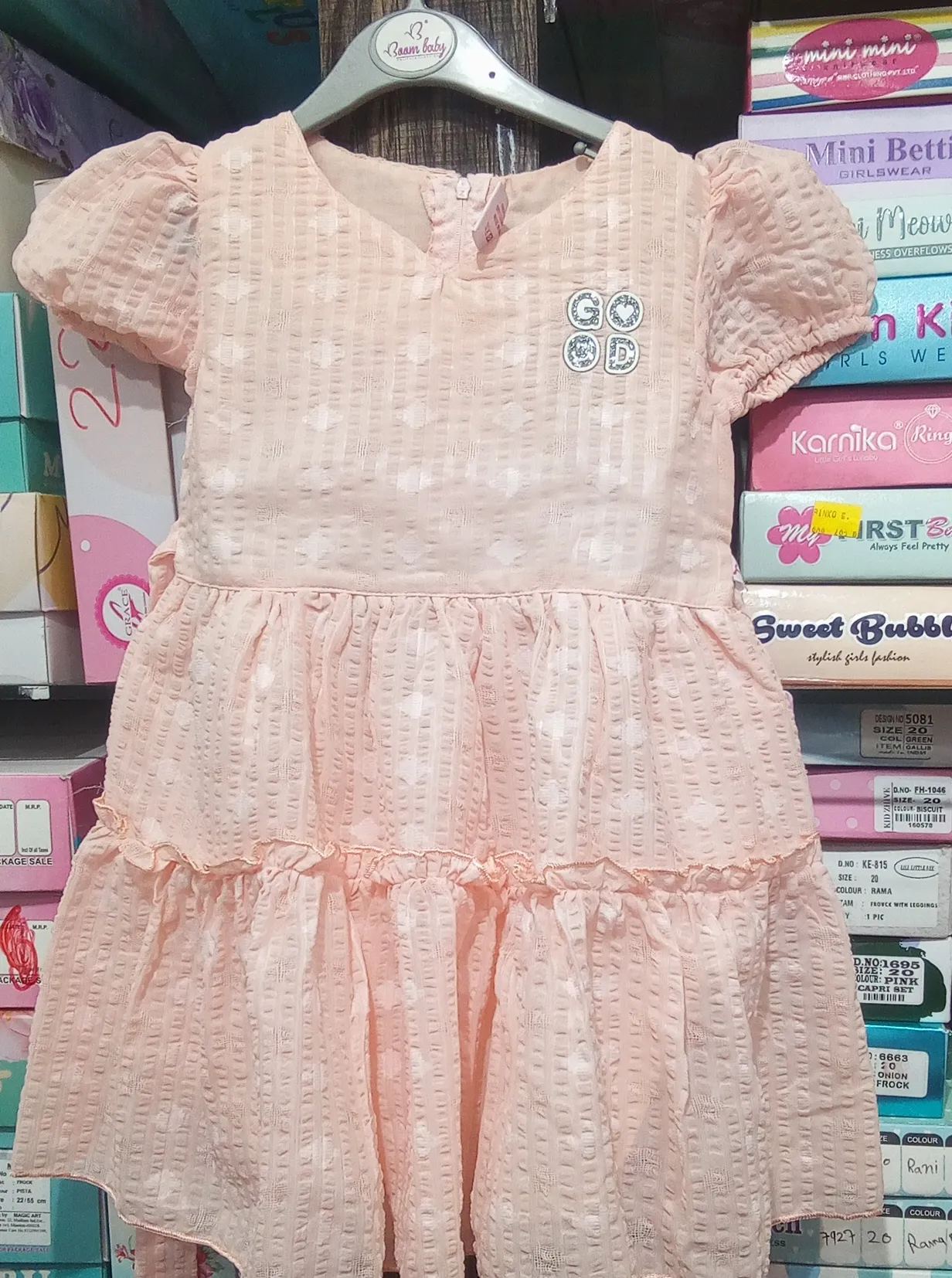 Girls Cotton Frockkk view 3