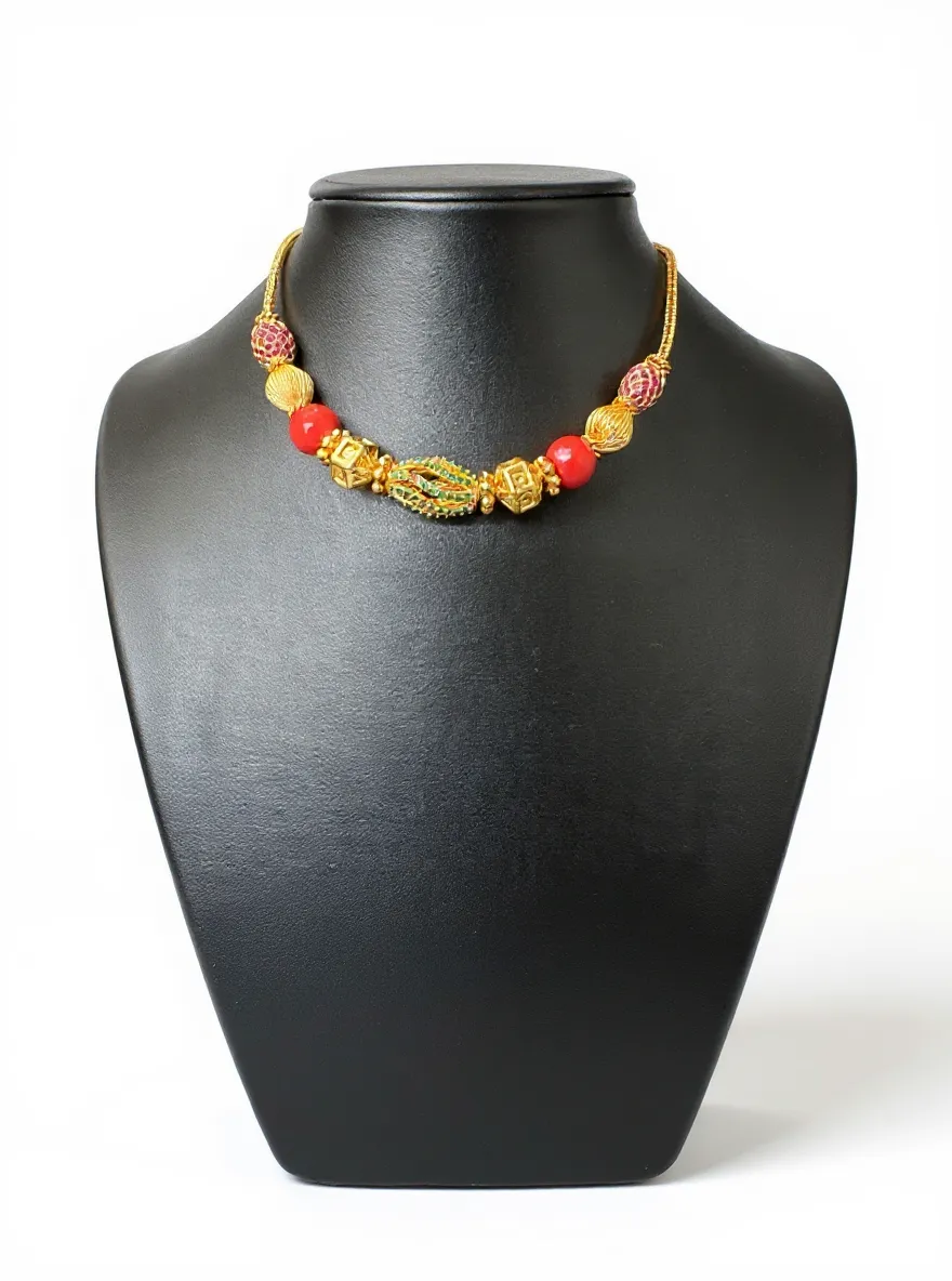 Traditional Beaded Choker view 2