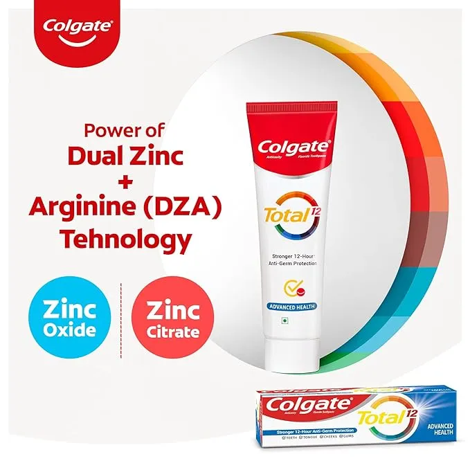 Colgate Total Advanced Health Antibacterial Toothpaste 80 g view 3